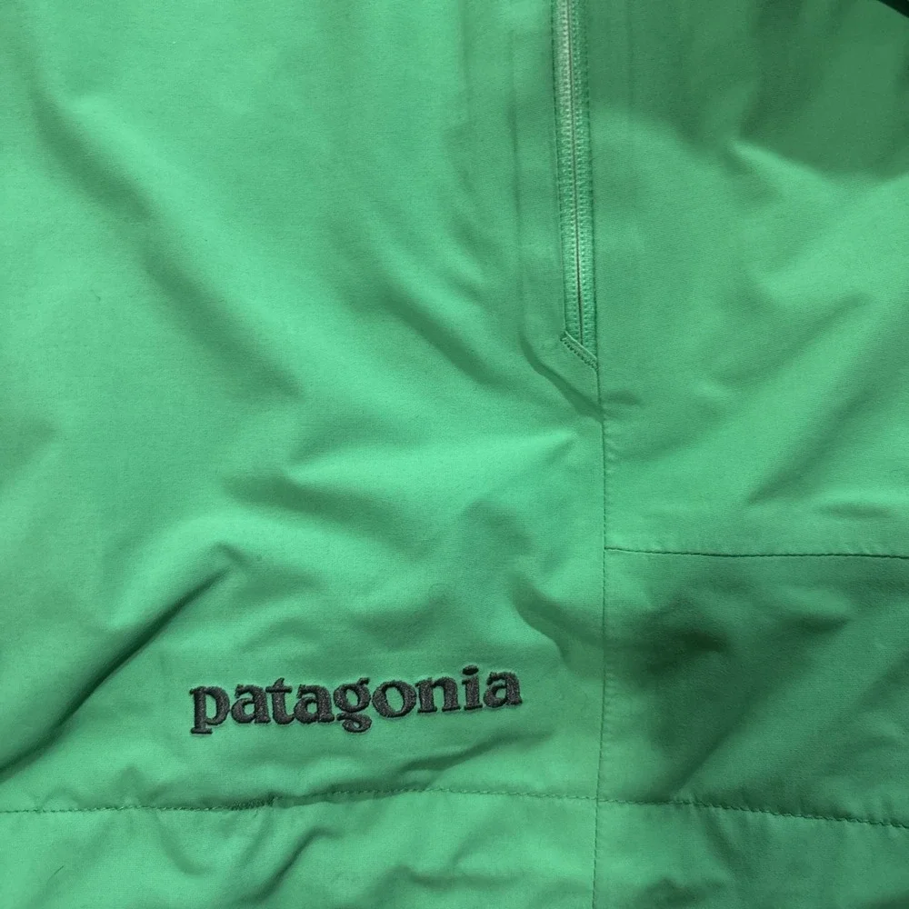 Patagonia Mens Jacket Front Country Small Green Gore Tex Rare - Picture 8 of 9
